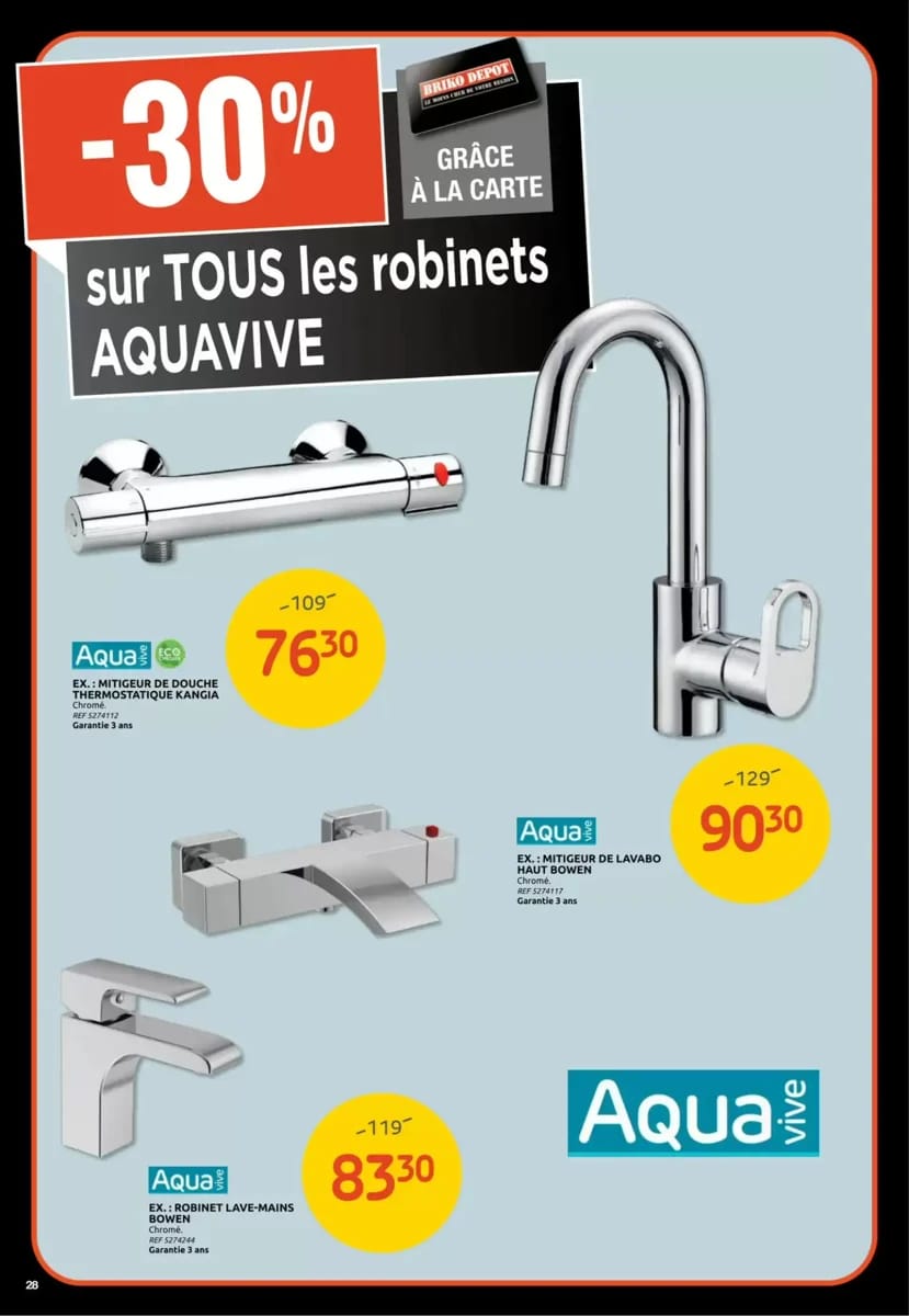 Folder Brico Dépôt, pagina 28 van 40