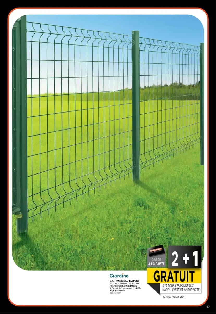 Folder Brico Dépôt, pagina 33 van 40