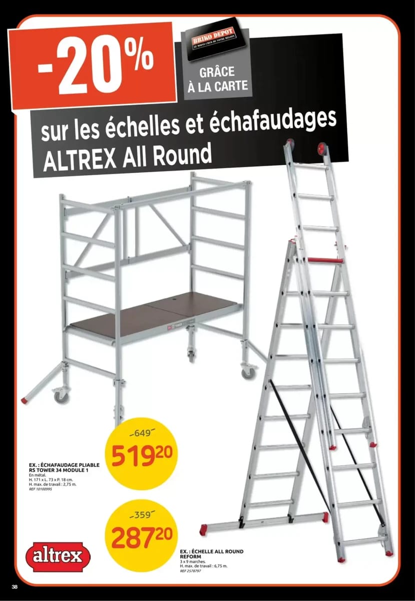 Folder Brico Dépôt, pagina 38 van 40