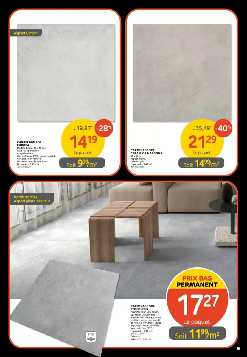 Folder Brico Dépôt, pagina 39 van 40