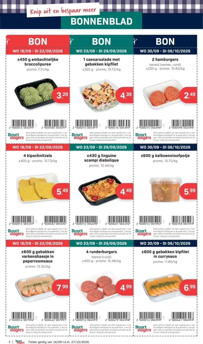 Folder Buurtslagers, pagina 2 van 4