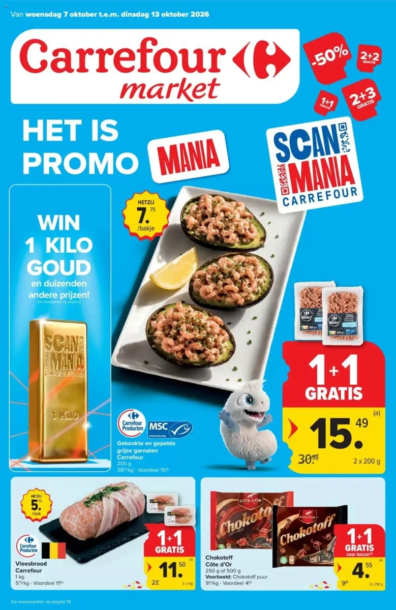 Folder Carrefour Market, pagina 1 van 20