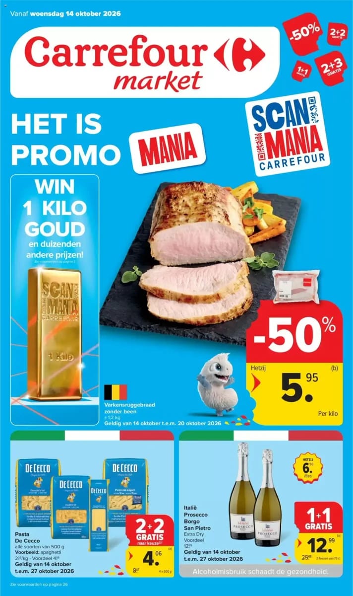 Folder Carrefour Market, pagina 1 van 28
