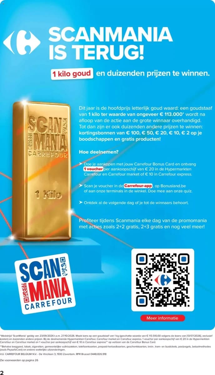 Folder Carrefour Market, pagina 2 van 28