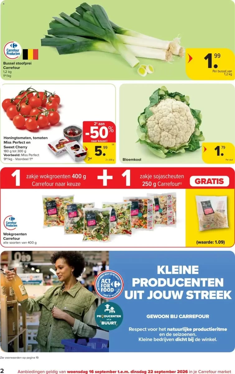 Folder Carrefour Market, pagina 2 van 20