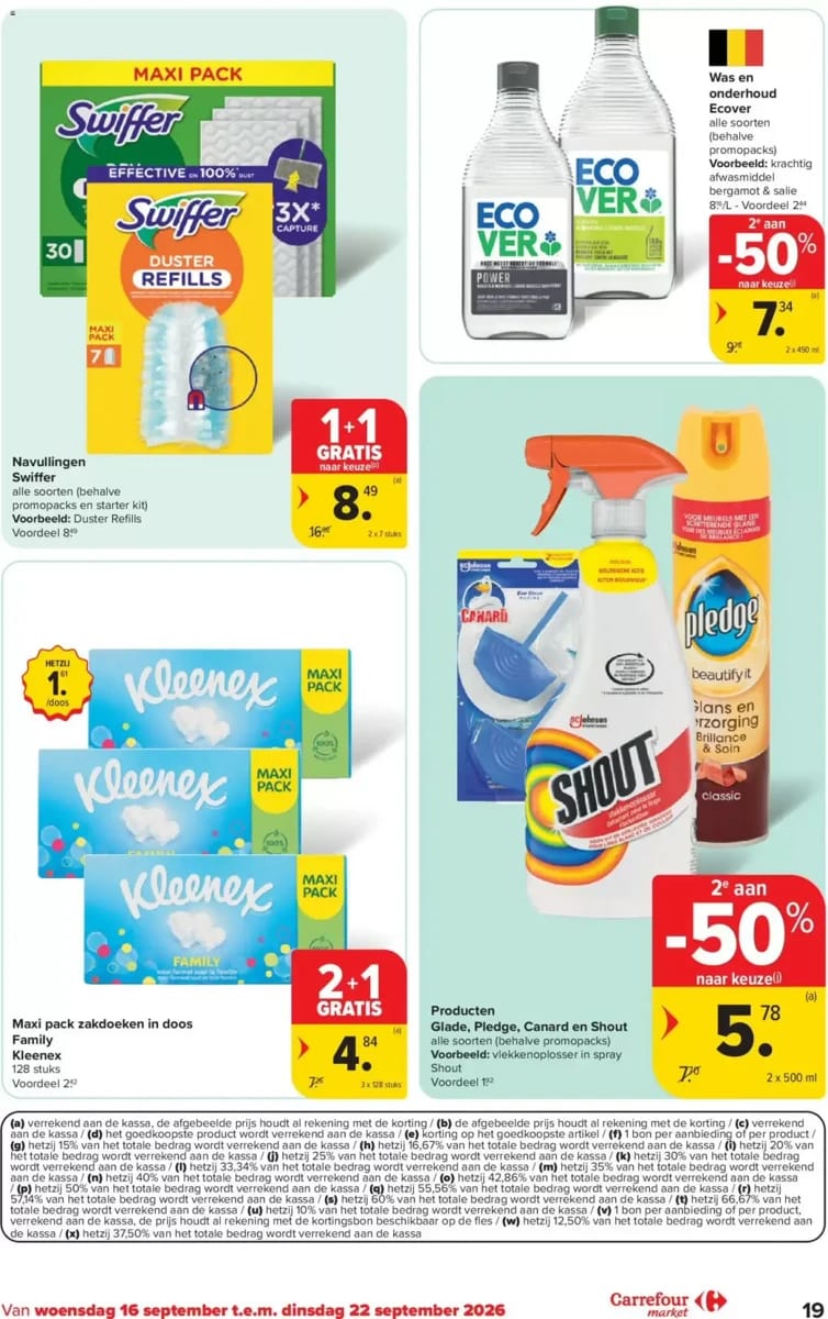Folder Carrefour Market, pagina 19 van 20