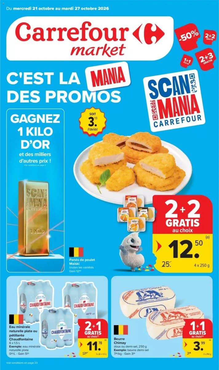 Folder Carrefour Market, pagina 1 van 24