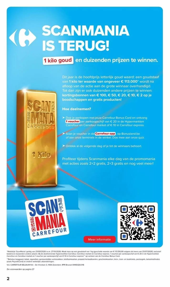 Folder Carrefour Market, pagina 2 van 28