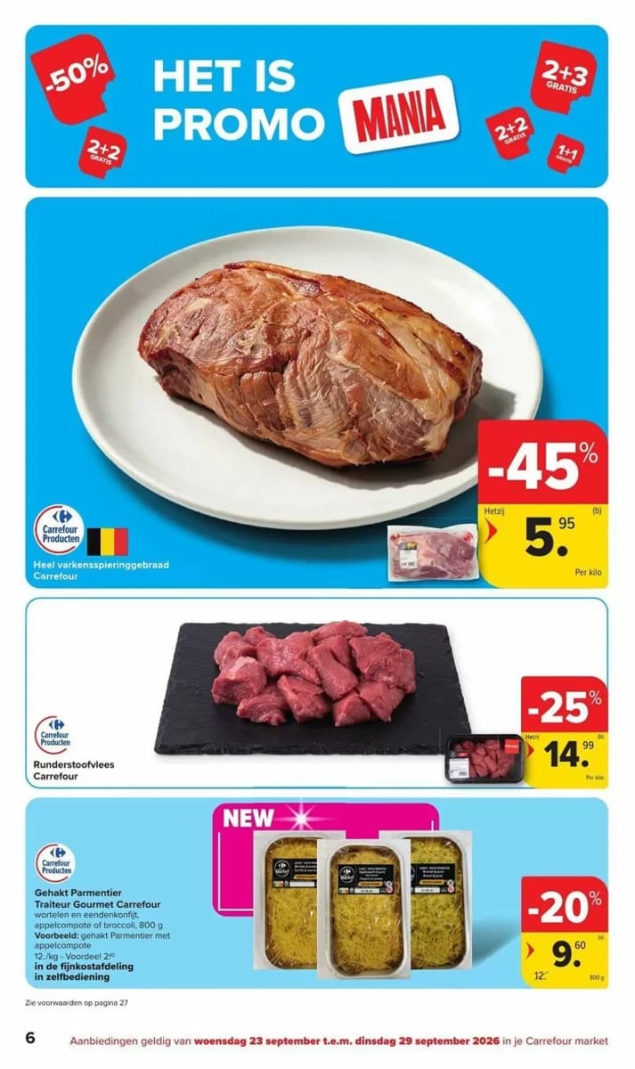 Folder Carrefour Market, pagina 6 van 28