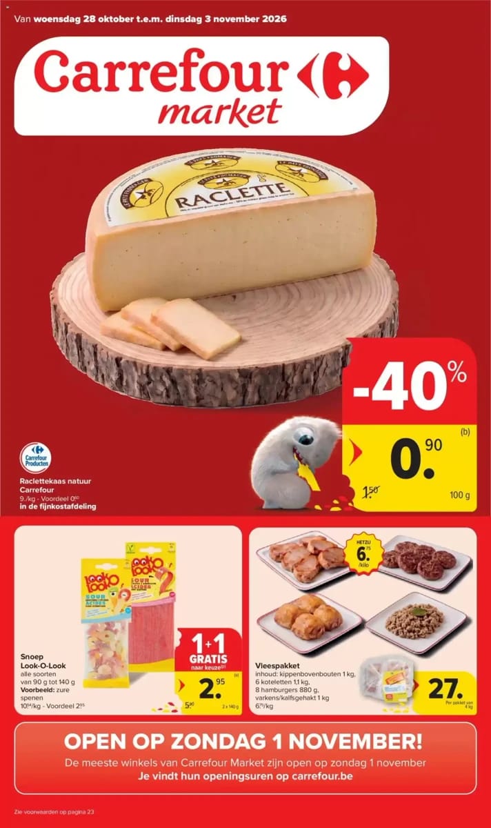 Folder Carrefour Market, pagina 1 van 24