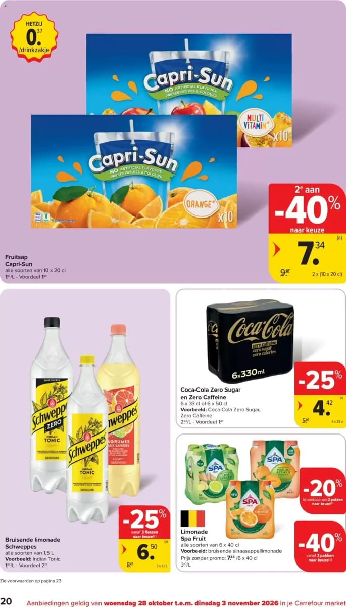 Folder Carrefour Market, pagina 20 van 24