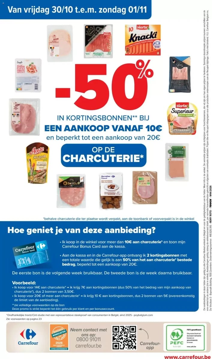 Folder Carrefour Market, pagina 24 van 24