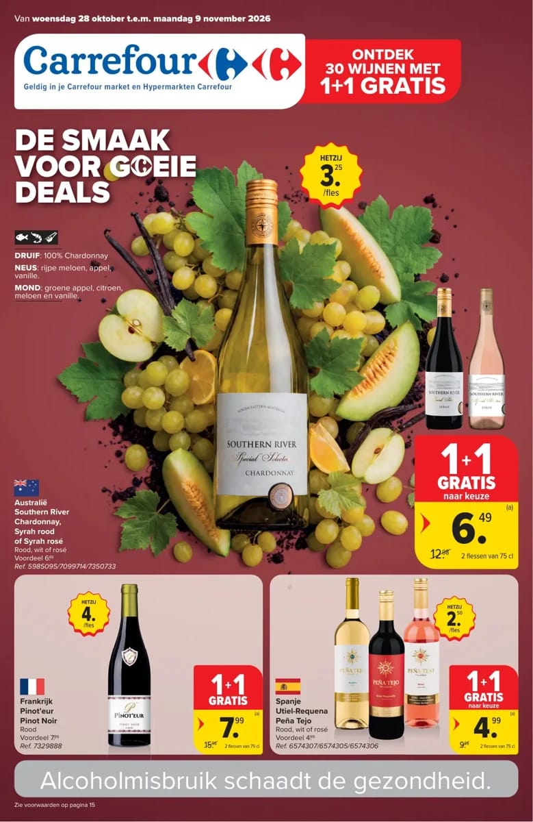 Folder Carrefour Market, pagina 1 van 16