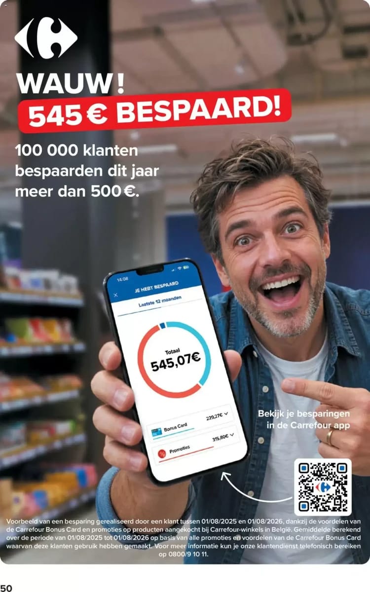 Folder Carrefour, pagina 50 van 51