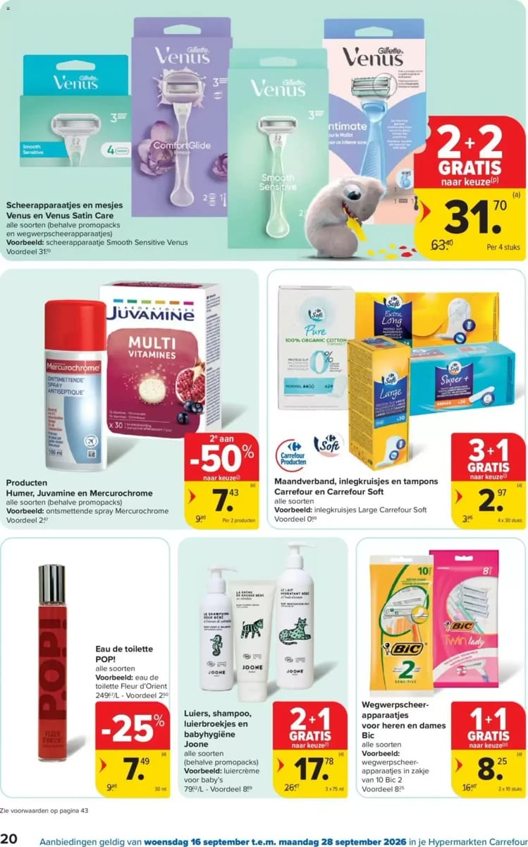 Folder Carrefour, pagina 20 van 44