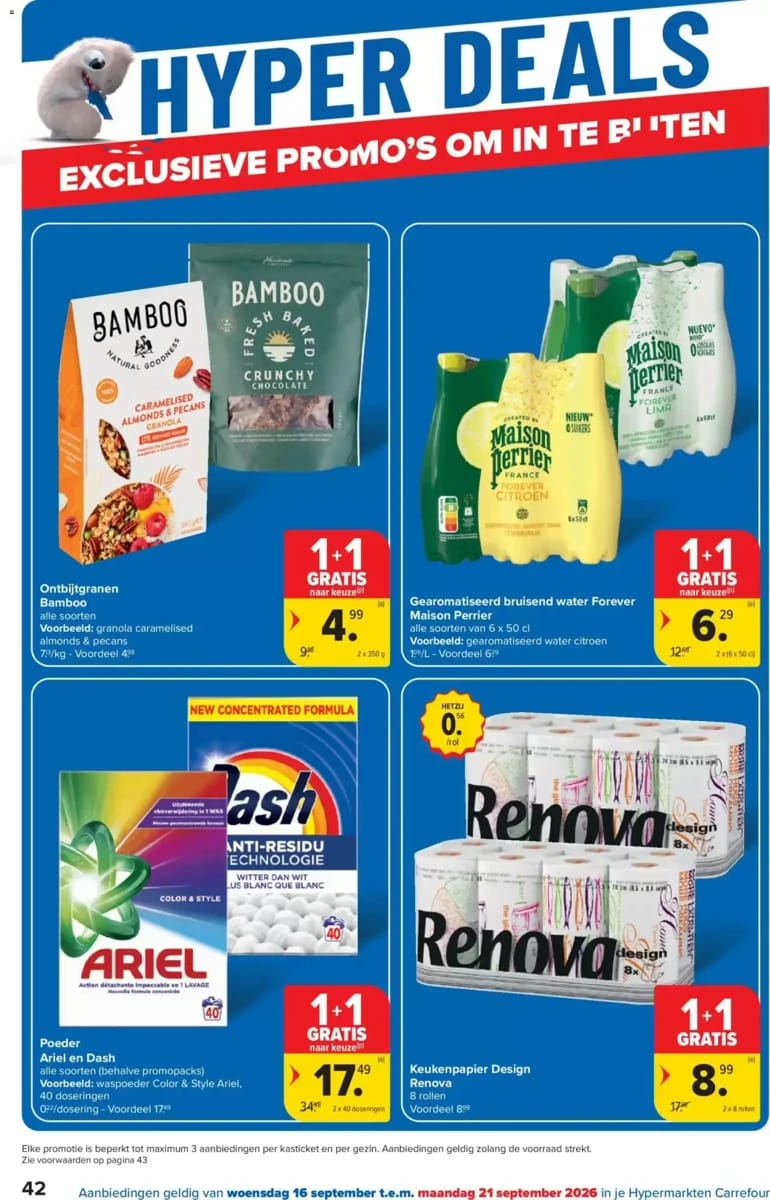 Folder Carrefour, pagina 42 van 44