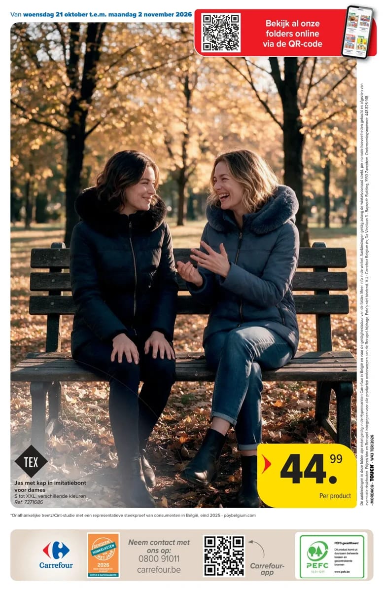 Folder Carrefour, pagina 16 van 16