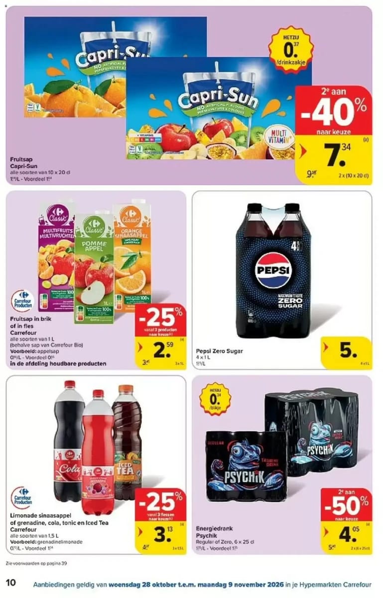 Folder Carrefour, pagina 10 van 40