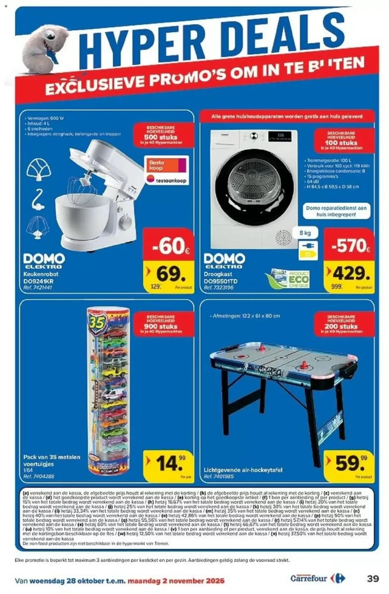 Folder Carrefour, pagina 39 van 40