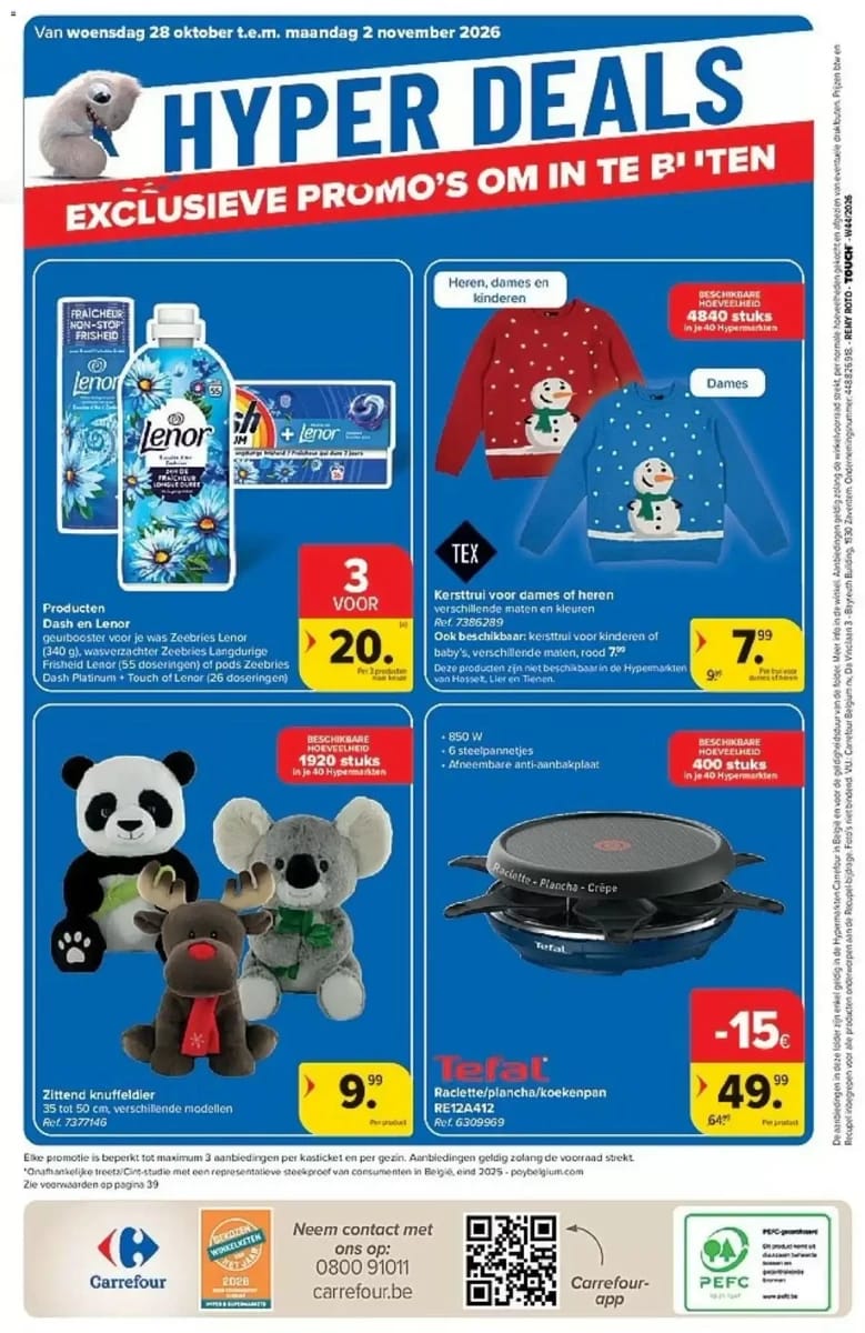 Folder Carrefour, pagina 40 van 40