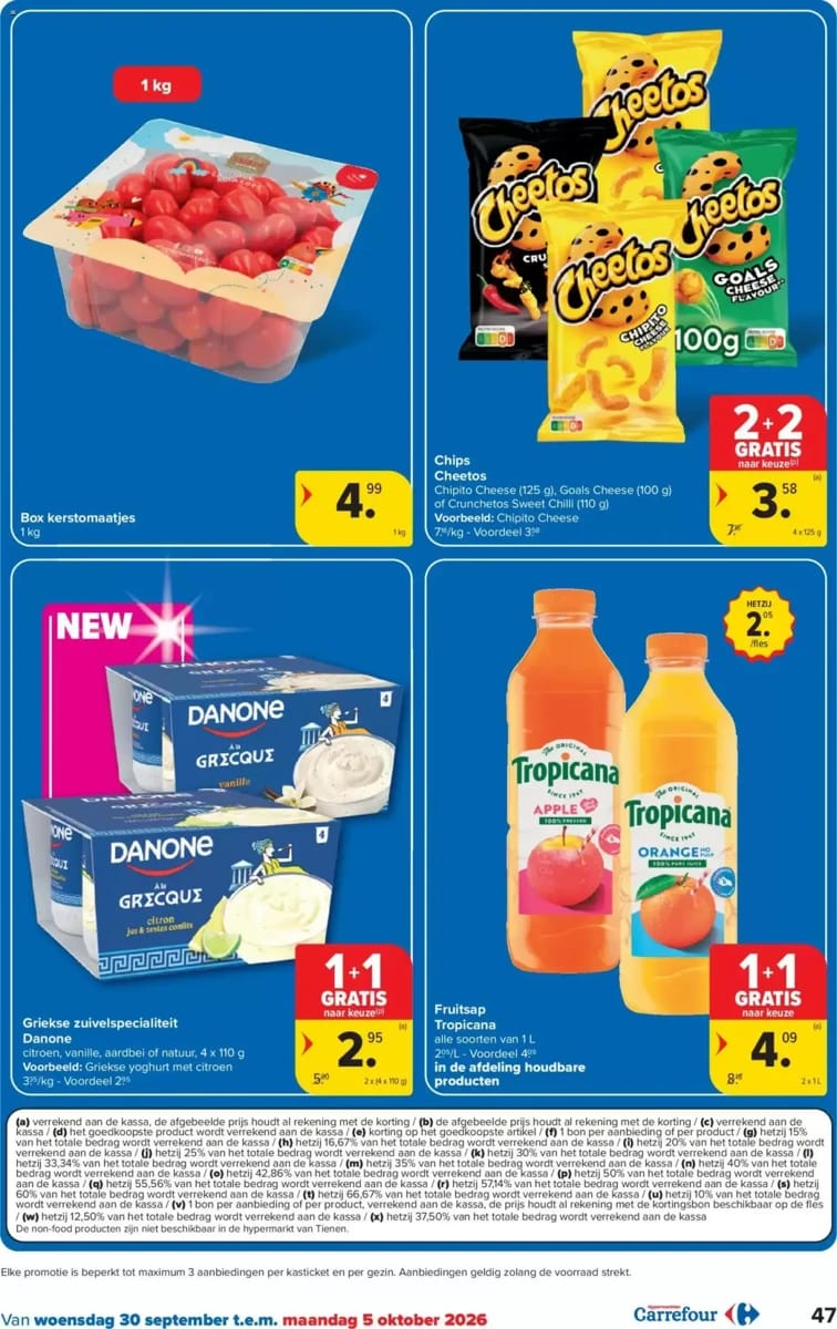 Folder Carrefour, pagina 47 van 48
