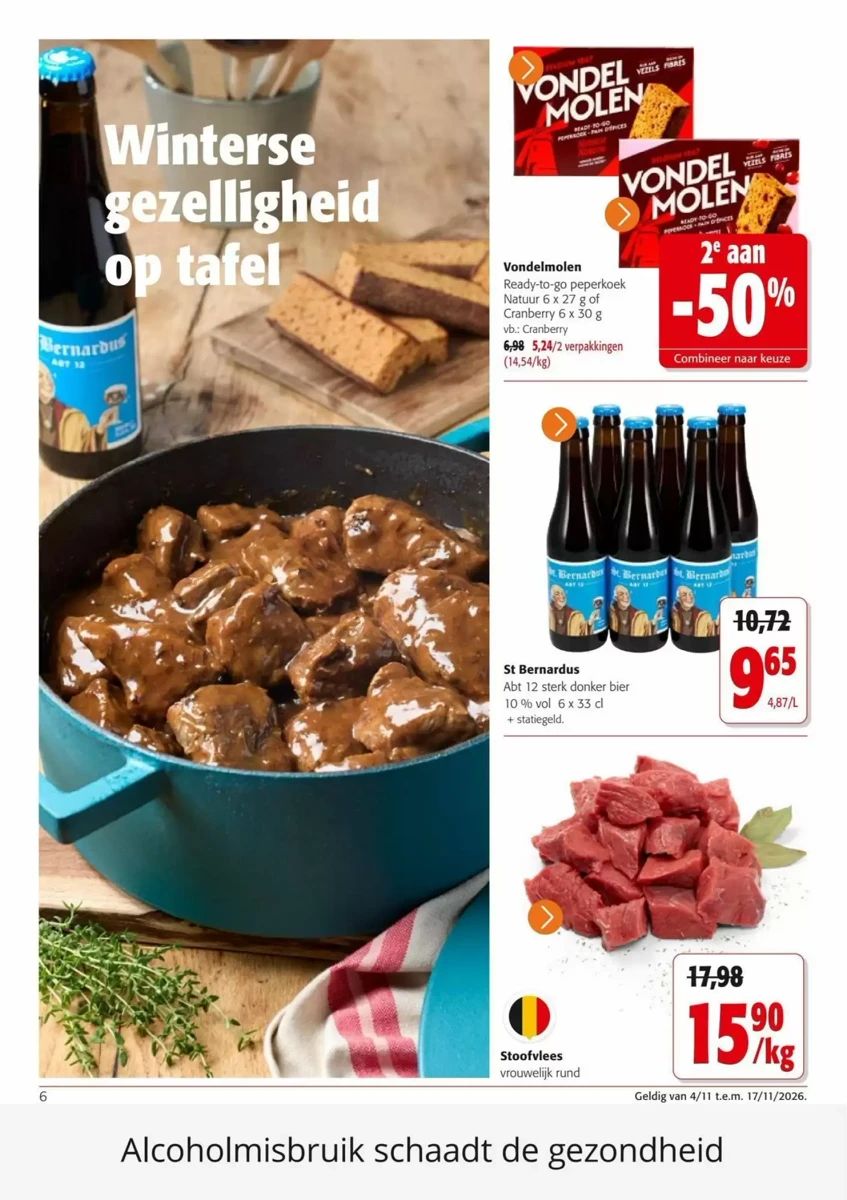 Folder Colruyt, pagina 6 van 36