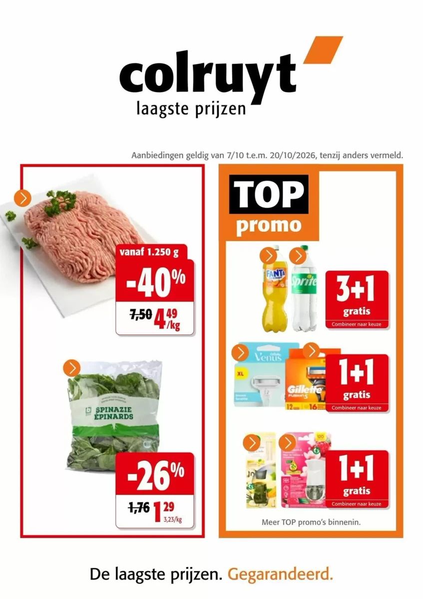 Folder Colruyt, pagina 1 van 37
