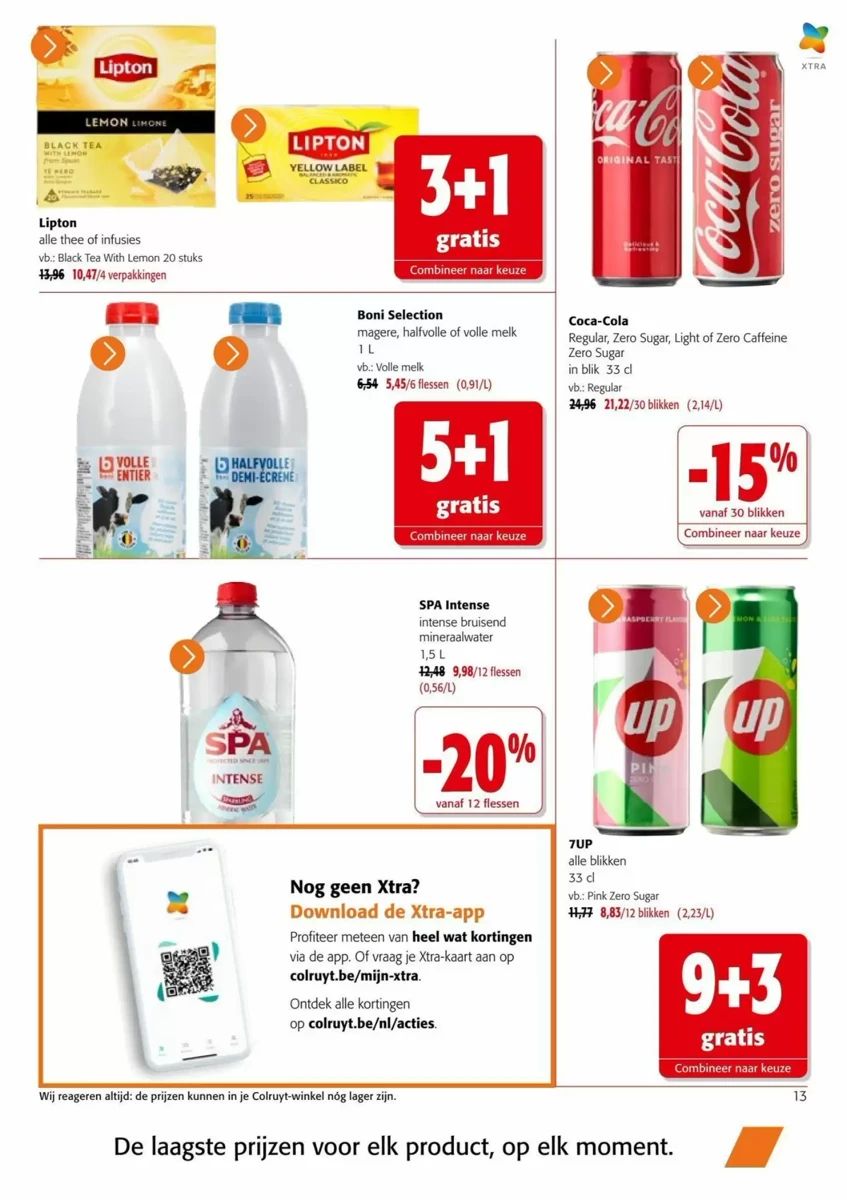 Folder Colruyt, pagina 13 van 37