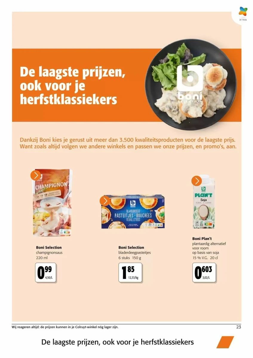 Folder Colruyt, pagina 23 van 37