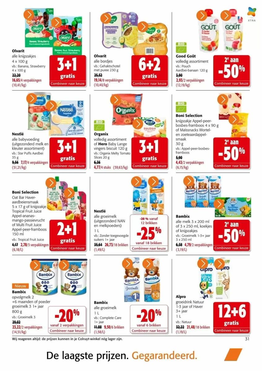 Folder Colruyt, pagina 31 van 37