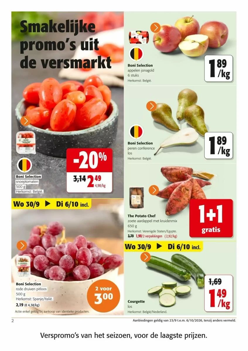 Folder Colruyt, pagina 2 van 34