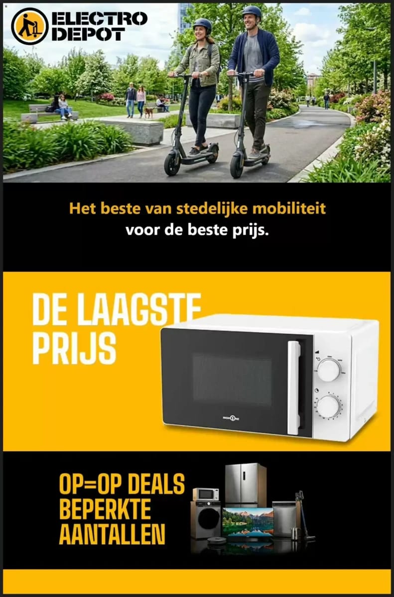 Folder Electro Depot, pagina 1 van 7