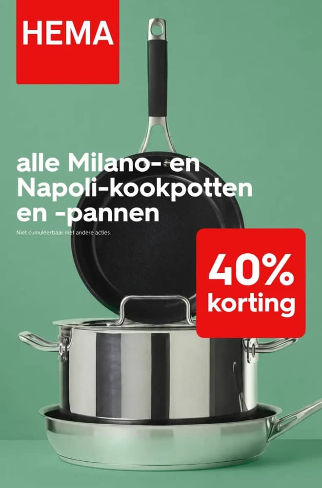 Voorpagina van de folder van HEMA, geldig 5–11 oktober 2026