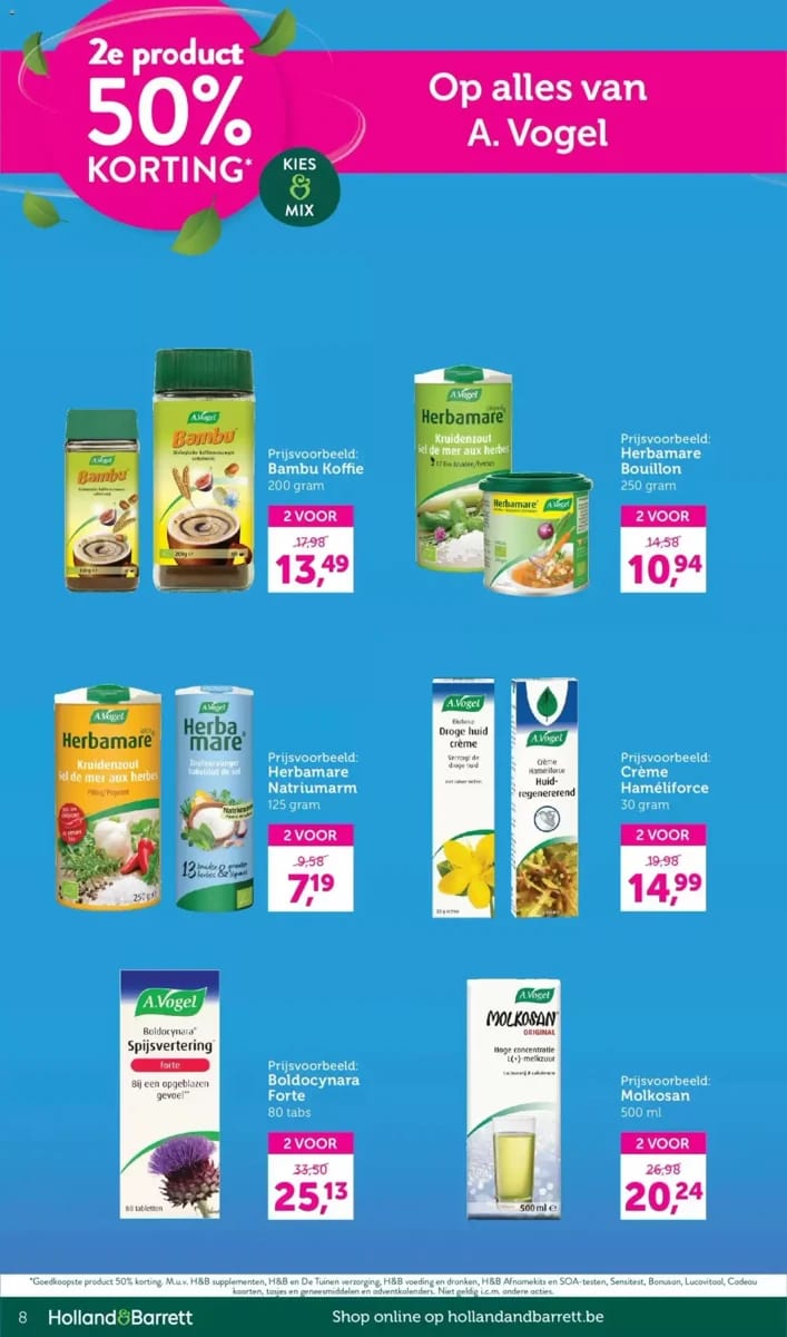 Folder Holland & Barrett, pagina 8 van 22