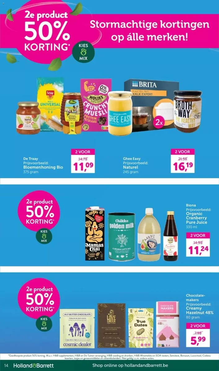 Folder Holland & Barrett, pagina 14 van 22