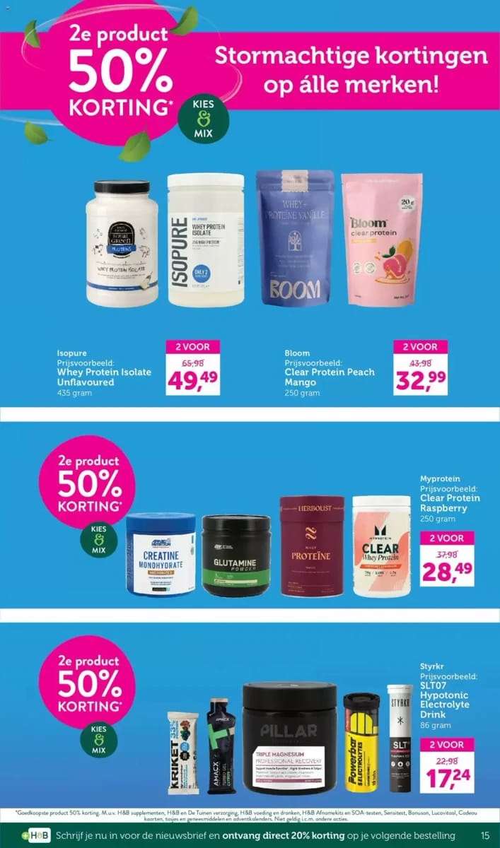 Folder Holland & Barrett, pagina 15 van 22