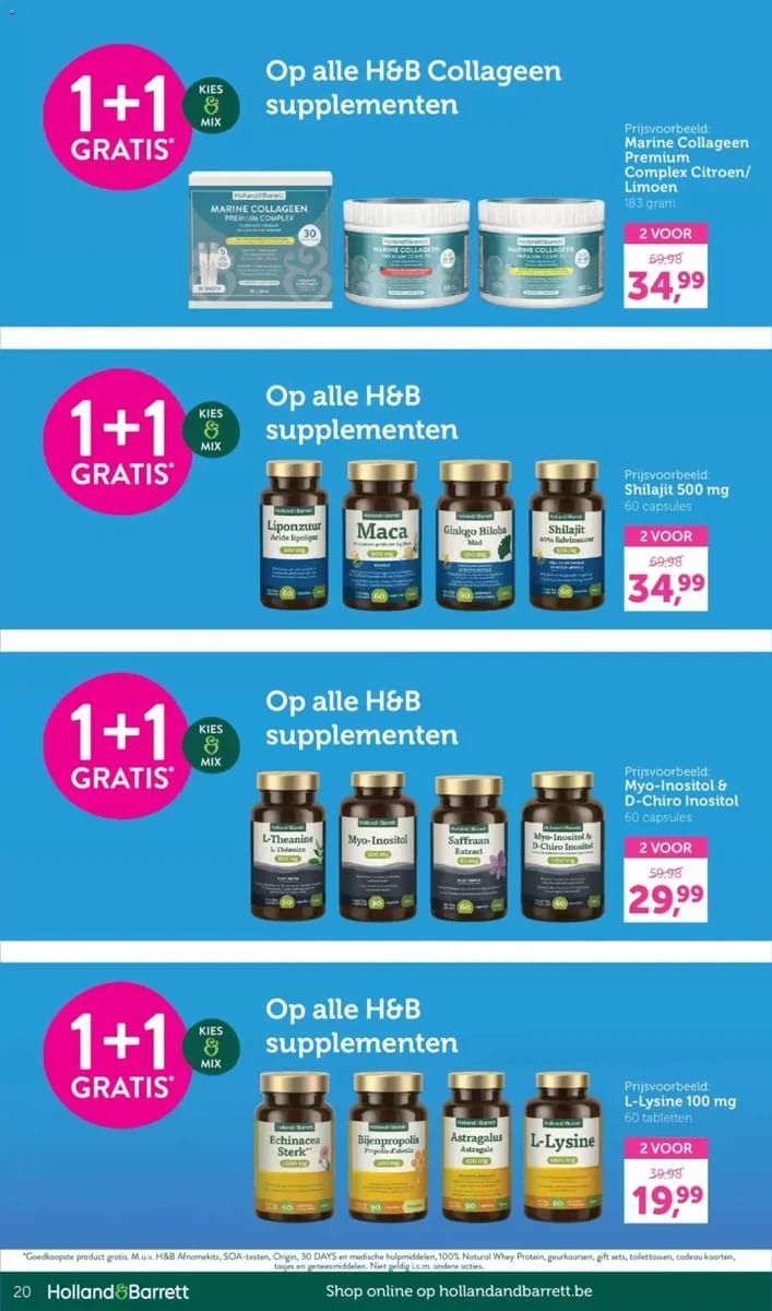 Folder Holland & Barrett, pagina 20 van 22