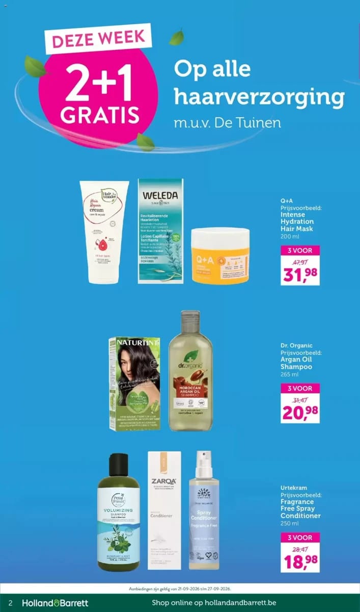 Folder Holland & Barrett, pagina 2 van 22