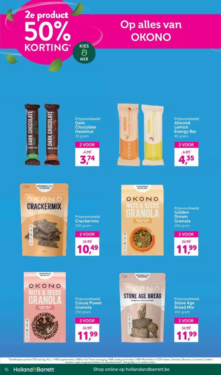 Folder Holland & Barrett, pagina 16 van 22