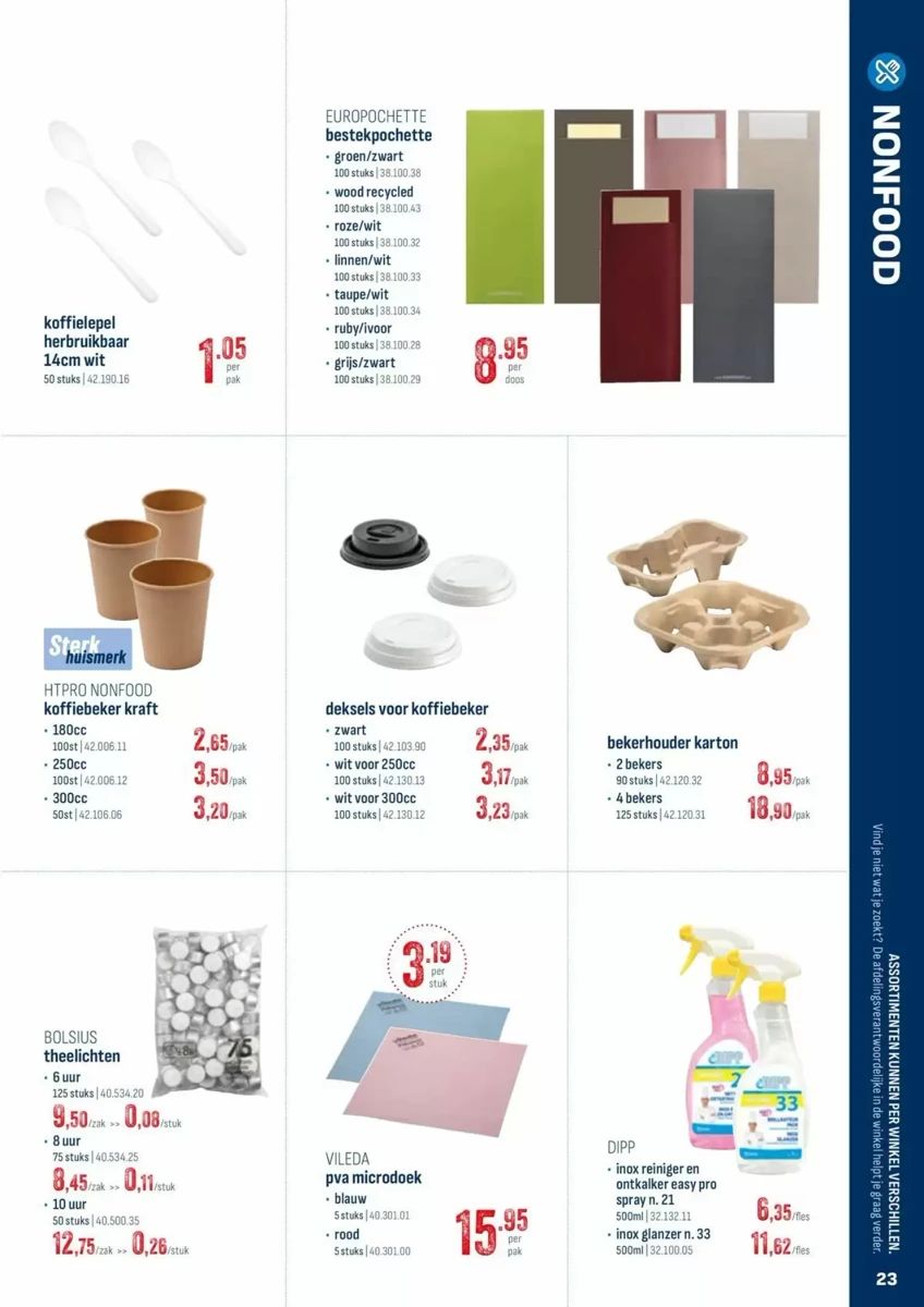 Folder Horeca Totaal, pagina 23 van 24