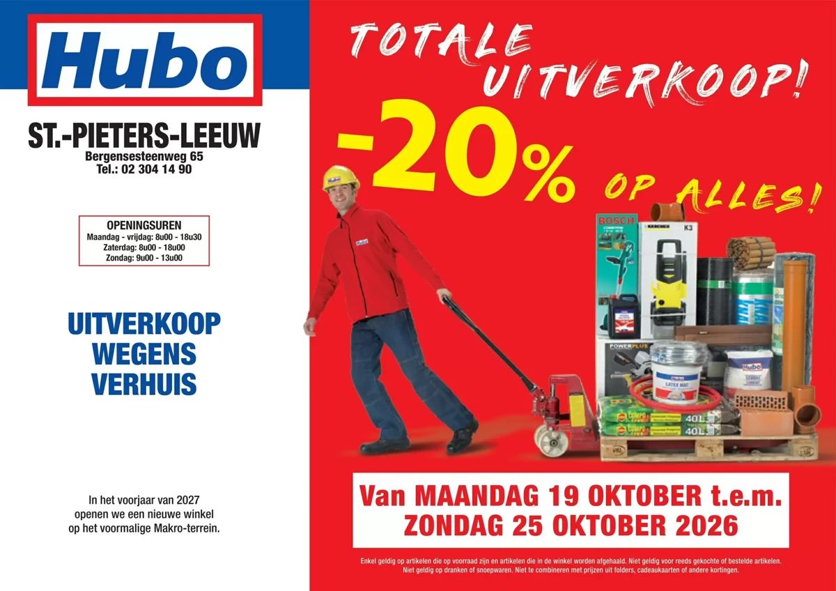 Folder Hubo, pagina 1 van 2