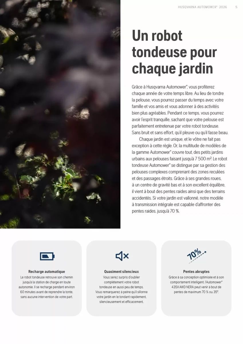 Folder Husqvarna, pagina 5 van 20