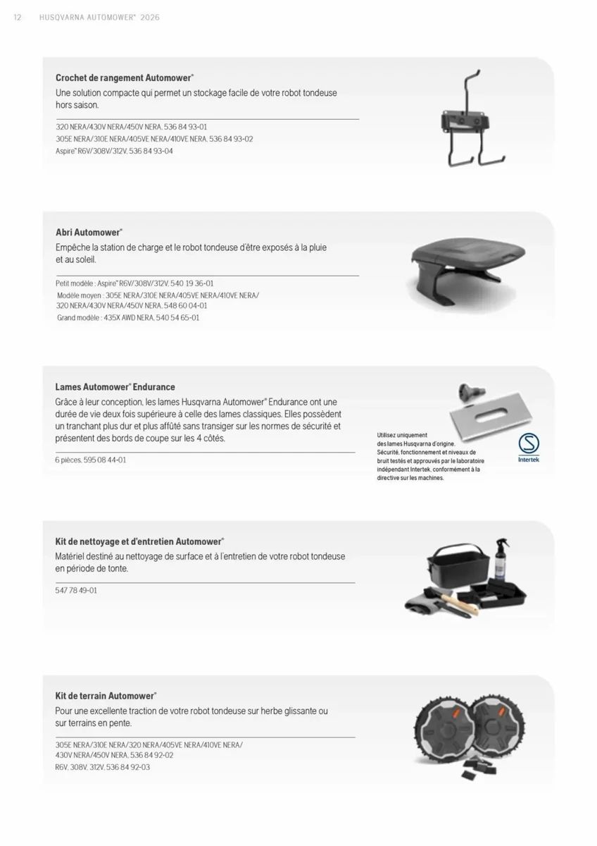 Folder Husqvarna, pagina 12 van 20