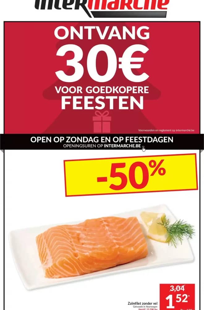 Voorpagina van de folder van Intermarché, geldig 3–8 november 2026
