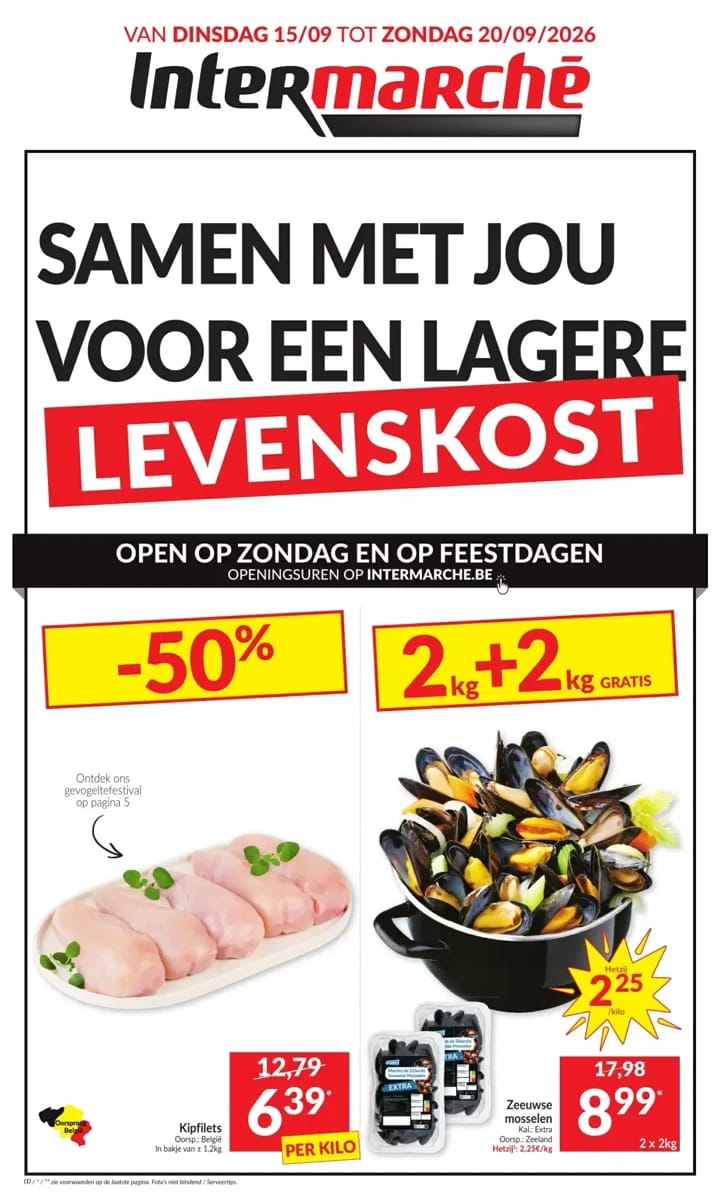 Folder Intermarché, pagina 1 van 14