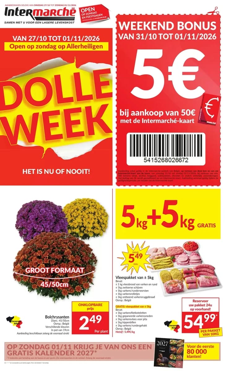 Folder Intermarché, pagina 1 van 8