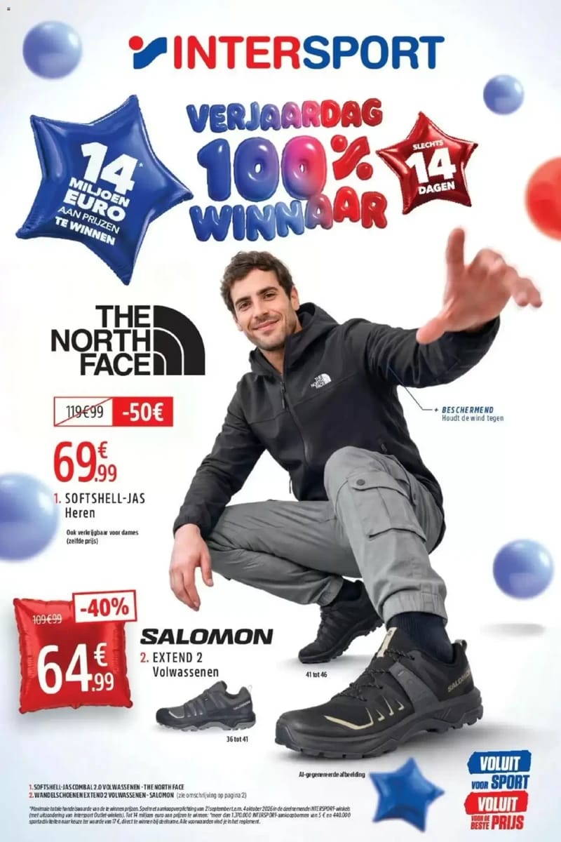 Folder Intersport, pagina 1 van 4