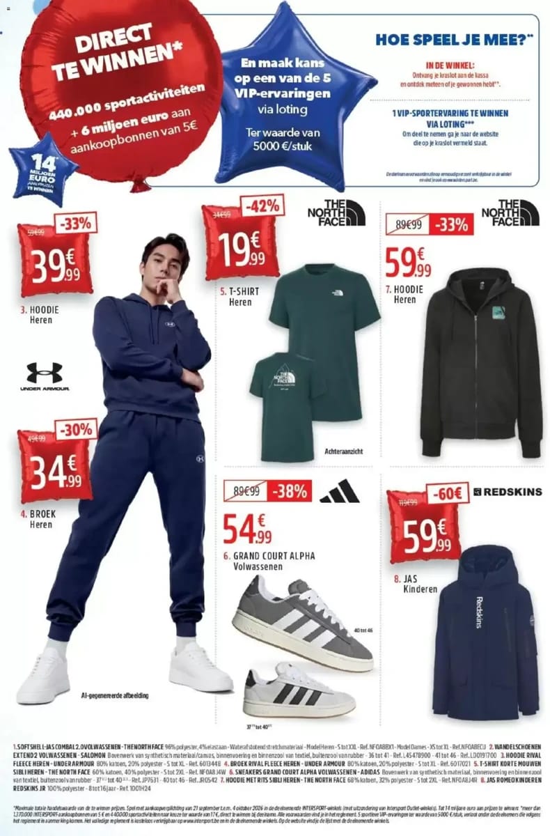 Folder Intersport, pagina 2 van 4