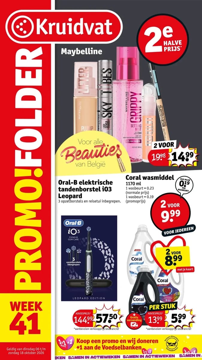Folder Kruidvat, pagina 1 van 94