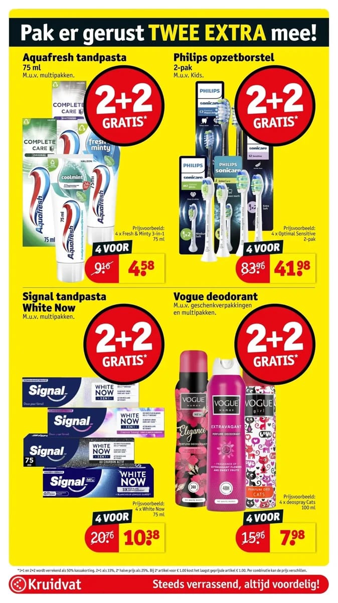 Folder Kruidvat, pagina 4 van 68